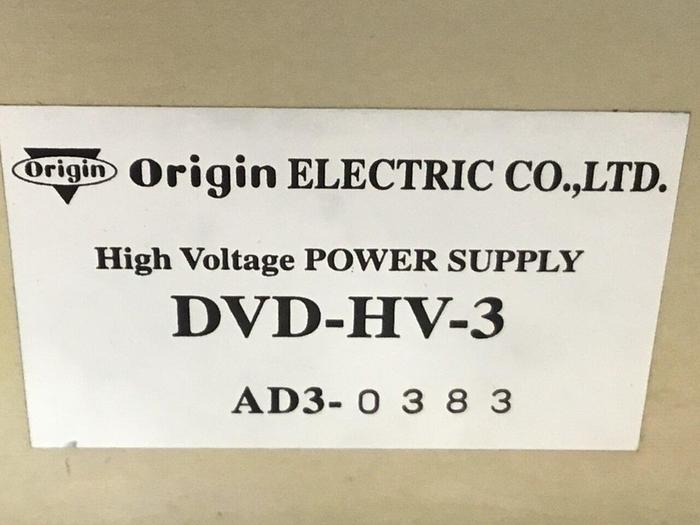 Used ORIGIN ELECTRIC High Voltage Power Supply DVD-HV-3 #119541