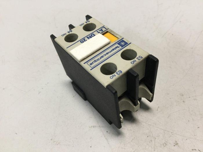 Used TELEMECANIQUE Contact Block LA1DN20 #104984
