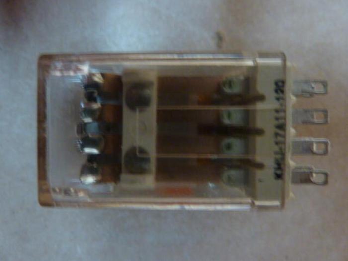 Used POTTER & BRUMFIELD Relay KHU-17A11-120 #27768