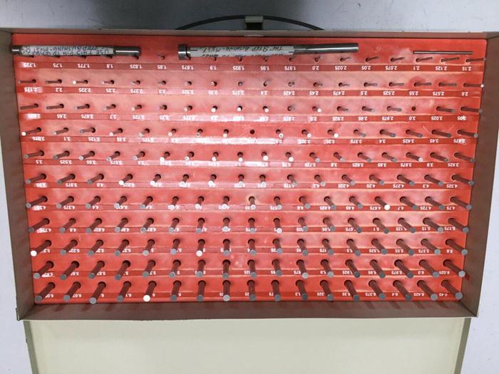 Used A.A. JANSSON INC. Pin Gauge Set PG458 USED