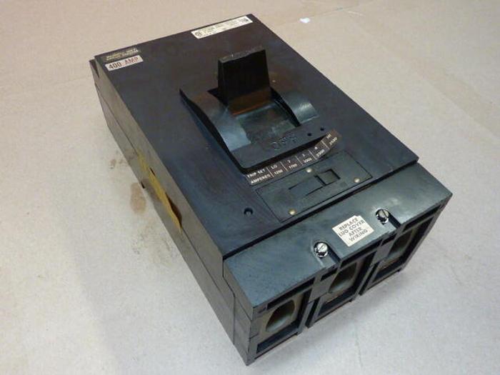 Used SQUARE D 400 Amp Circuit Breaker LAL3640032M #30192