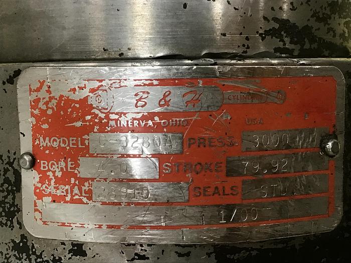 Used B&H Cylinder C-32807A USED