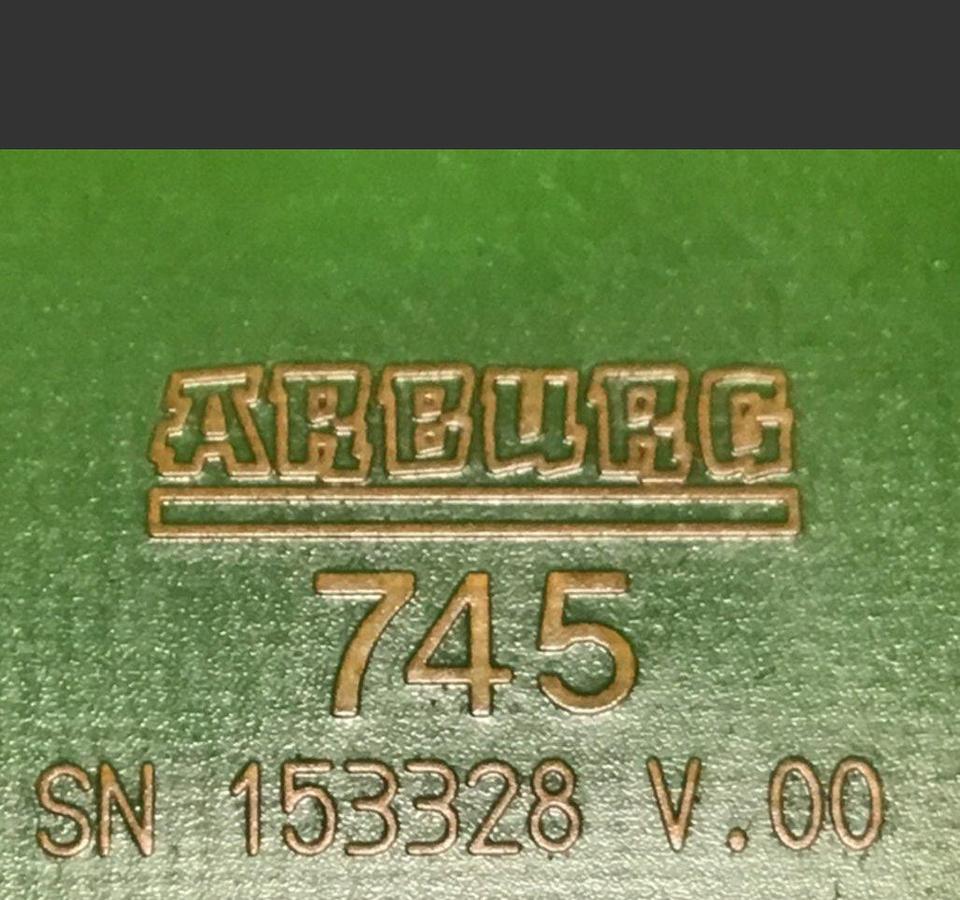 Used ARBURG Circuit Board ARB 745 USED