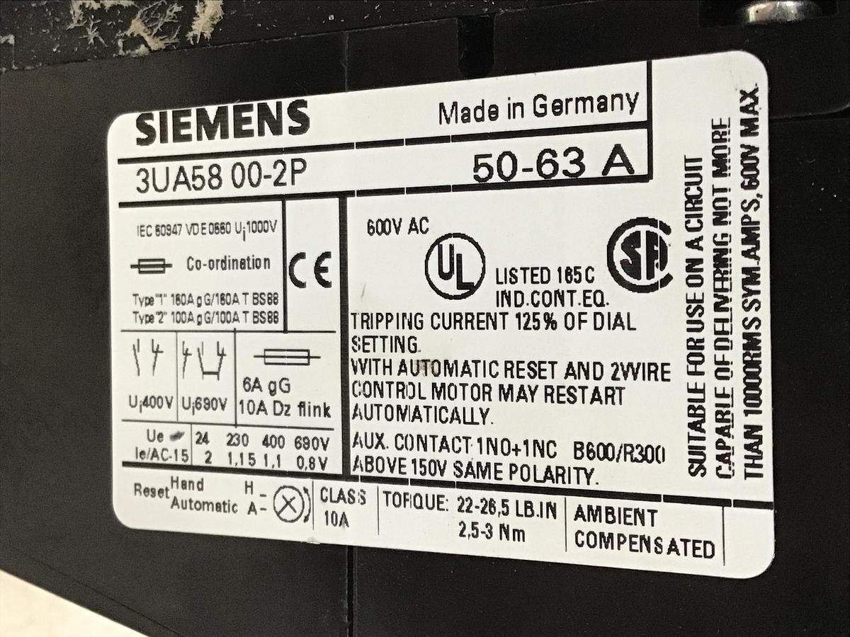 Used SIEMENS 3TF48