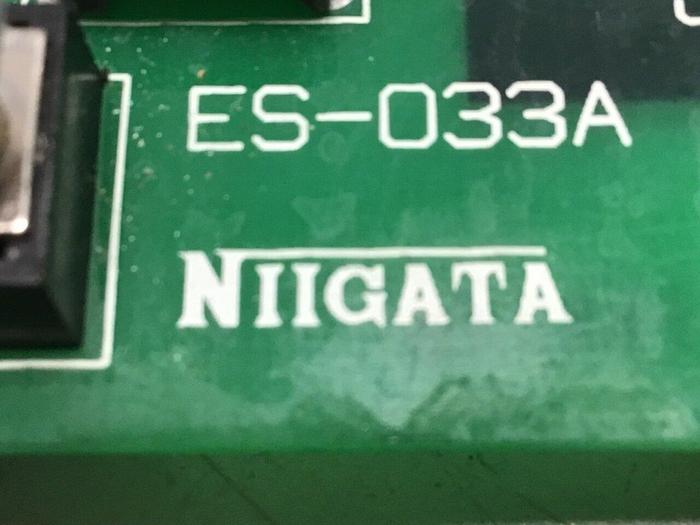 Used NIIGATA Circuit Board ES-033A #112292