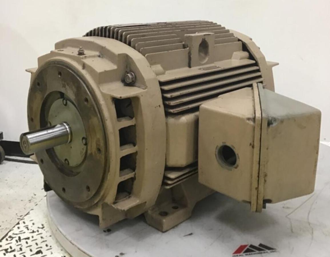 Used GENERAL ELECTRIC 100 HP AC Motor 5K445JS366P Used