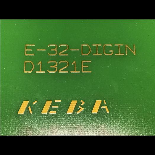 Used KEBA Input Module E-32-DIGIN D1321F-1 Used