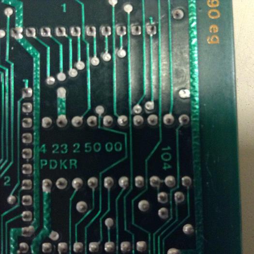 Used SCHLEICHER Circuit Board 4 23 2 50 00 #78503