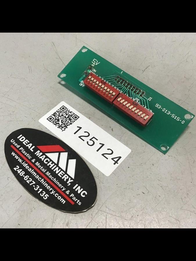 Used MOLD MASTER BackPlane Circuit Board 93-013-515-0 Used