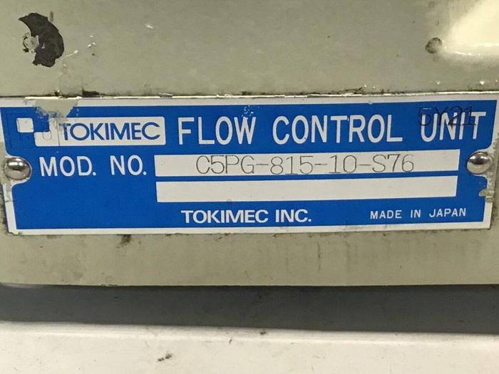 Used TOKIMEC Valve C5PG-815-10-S76 #132953
