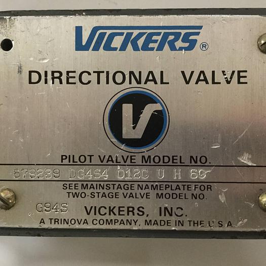 Used VAN DORN Core Pull Valve VD/CP SYS USED