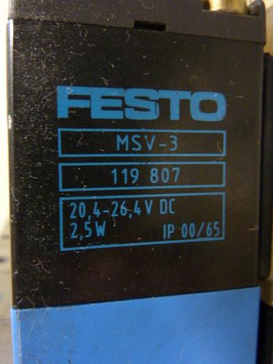 Used FESTO Control Block / Valve Terminal IFB8-02 #52750
