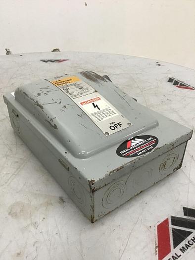 Used SIEMENS 30 Amp ITE Heavy Duty Vacu-Break F-351 #127053