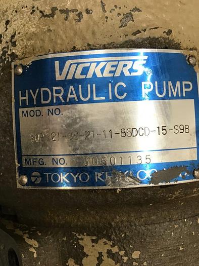 Used VICKERS Pump SQP321-38-21-11-86DCD-15-S98 Used
