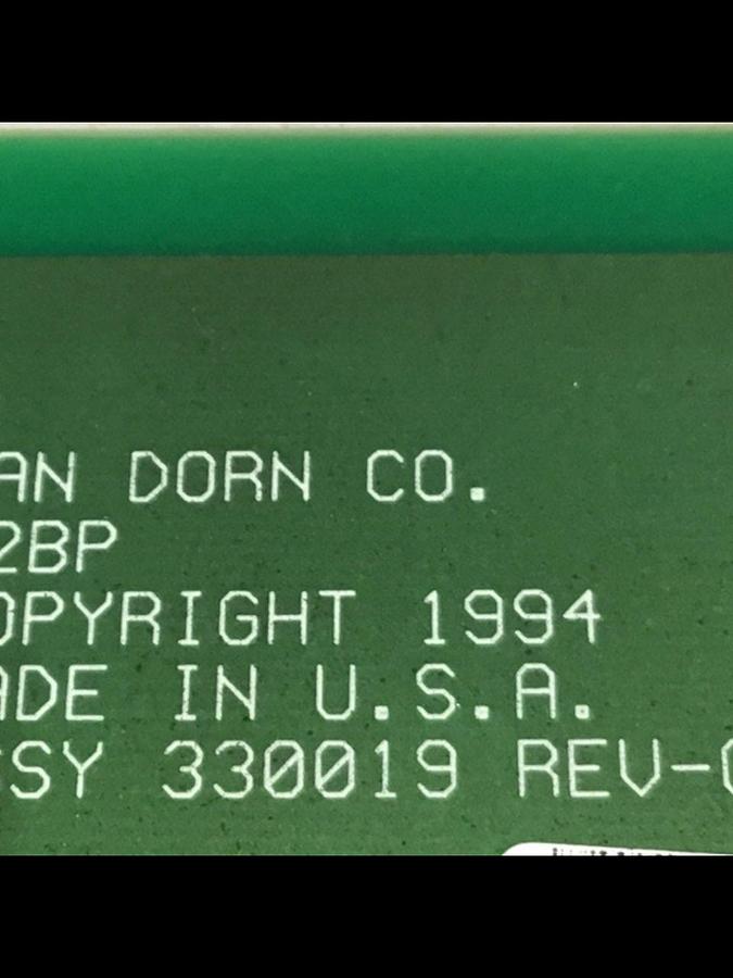Used VAN DORN Circuit Board 330019 PC330-019 330-019 Used