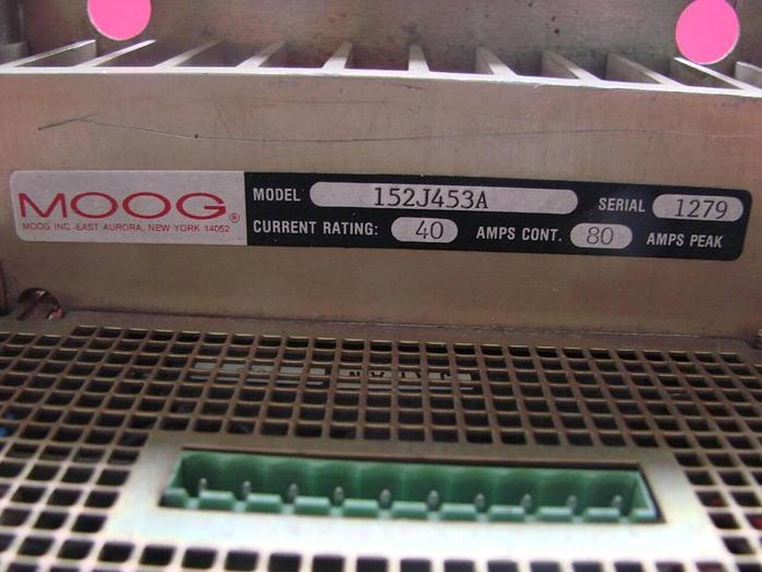 Used MOOG Motor Controller 152J453A Used