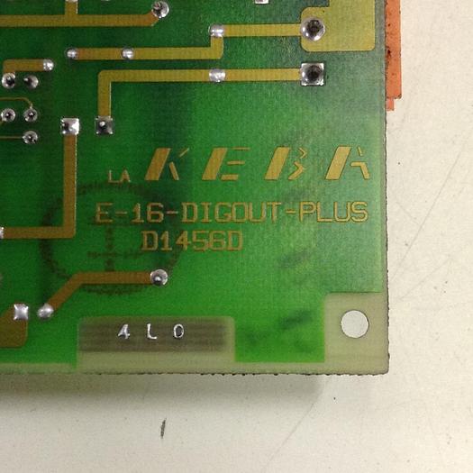 Used KEBA Engel Output Board E-16-DIGOUT-PLUS D1456D Used