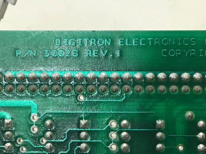 Used DIGITRON Circuit Board 30026 Used