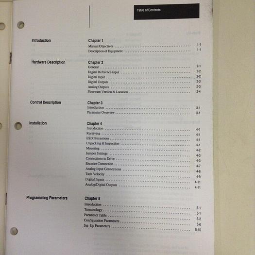 Used ALLEN BRADLEY Installation Manual 1395-5.55 #70841