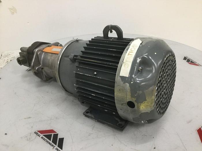 Used LINCOLN MOTORS 7.5 HP Motor / Pump TF-4282C #116114