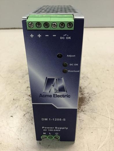Used ACME ELECTRIC Power Supply DM1-1208-S USED