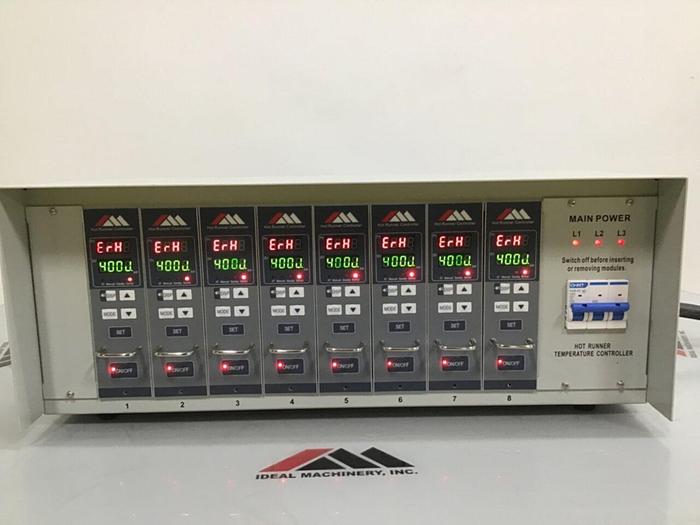 Used METAL FABRICATOR 8 Zone Hot Runner HRTC-08S/L-A1 USED