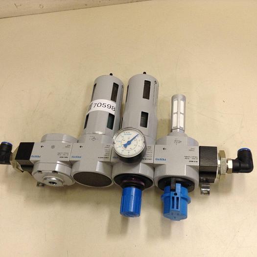 Used FESTO Regulator HE-D-MAXI REGULATOR #70598
