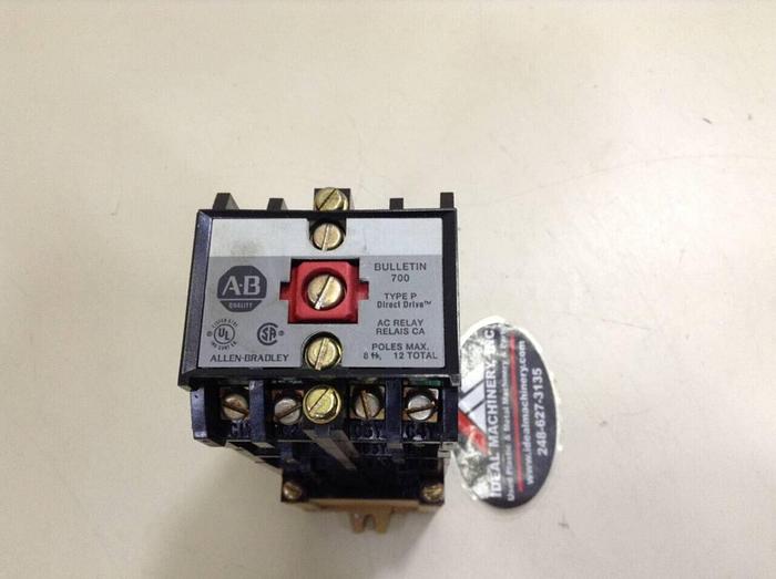 Used ALLEN BRADLEY AC Relay 700-P1200A1 SER B #75830
