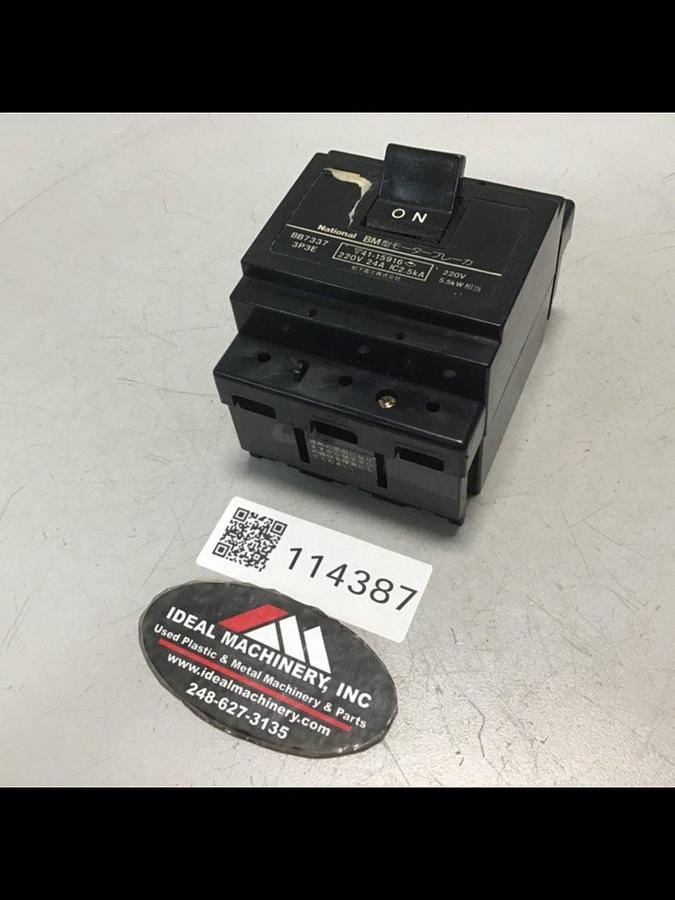 Used NATIONAL Switch 3P3E BB7337 USED