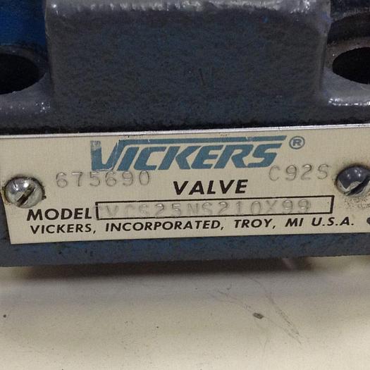 Used VICKERS Valve CVCS25NS210X99 Used