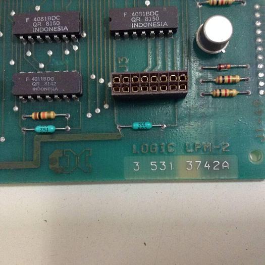 Used CINCINNATI MILACRON Logic Board 3-531-3742A #78795