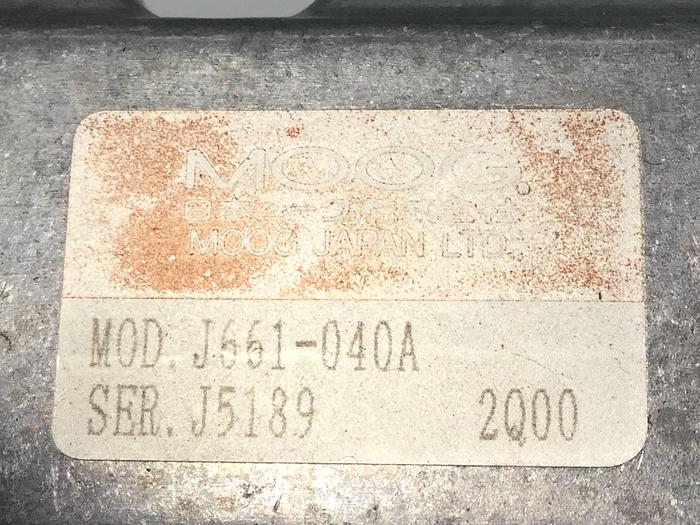 Used MOOG Servo Valve J661-040A #95820