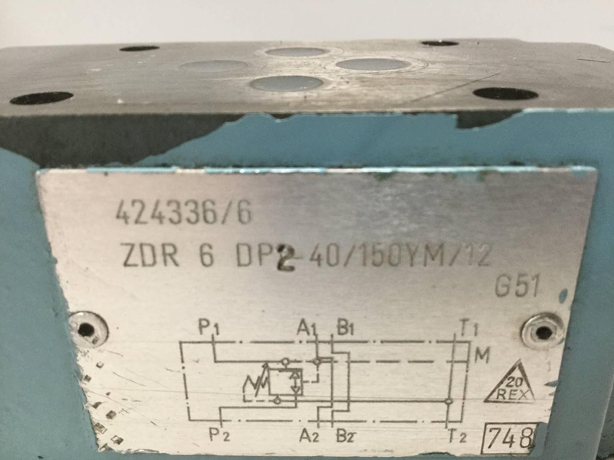 Used REXROTH Valve ZDR6DP240150YM12 Used