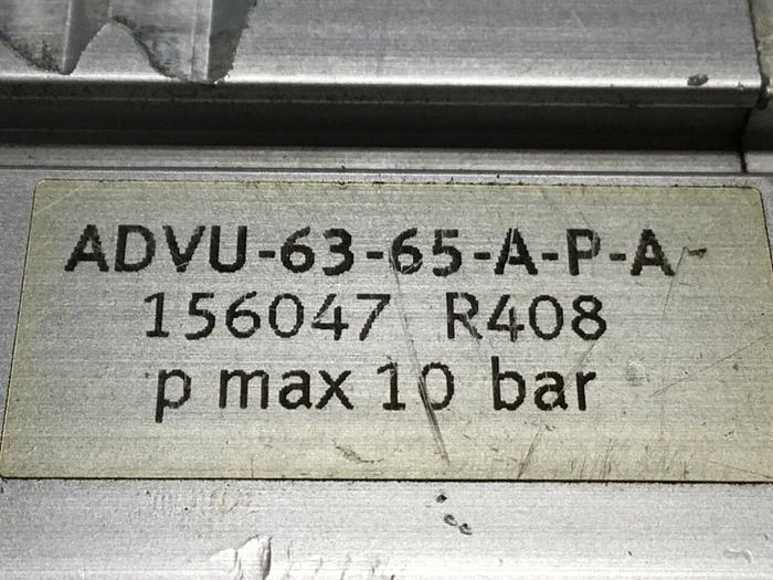 Used FESTO Compact Cylinder ADVU-63-65-A-P-A #130598