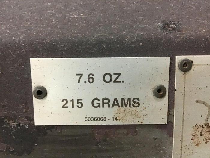 Used MILACRON 7.58 Oz Injection Unit VV120-7.58 / IU Used