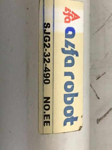 Used ALFA ROBOT Pneumatic Cylinder SJG2-32-490 #127198