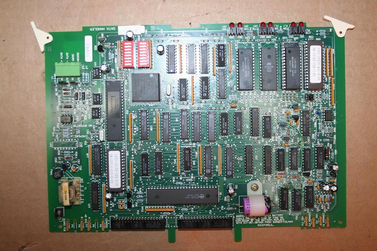 Used BARBER COLMAN Data Handler Circuit Board A-13766-302 #23702