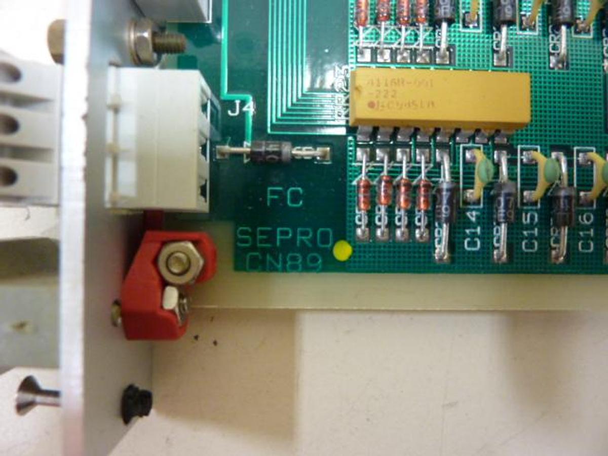 Used SEPRO ROBOTIQUE Control Board 07S0095004/A Used