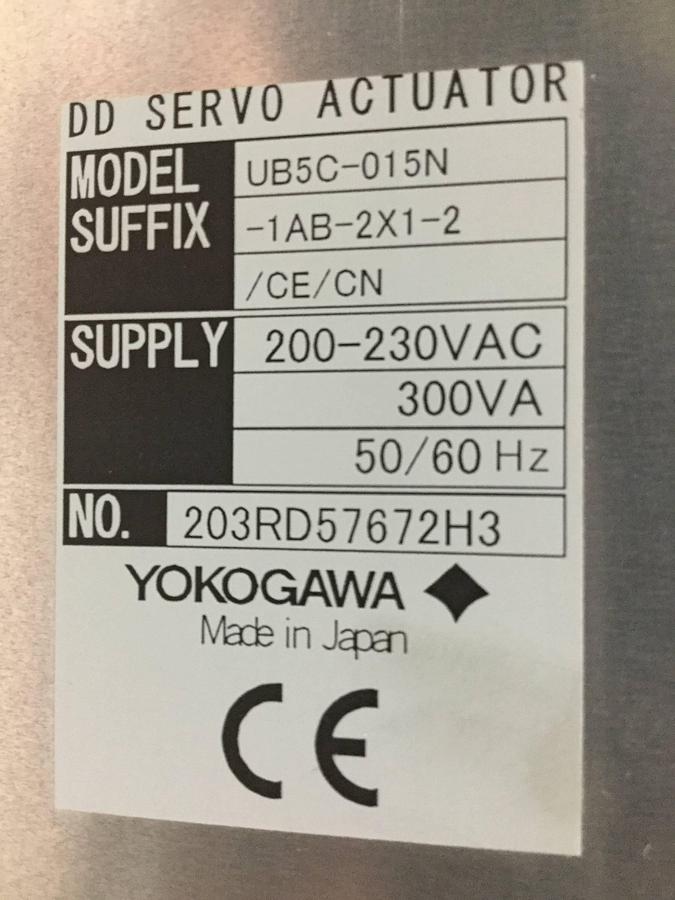 Used YOKOGAWA DD Servo Amplifier UB5C-015N-1AB-2X1-2/CE/CN Used #98690