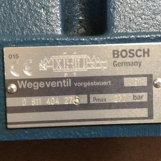 Used BOSCH Proportional Valve 0 811 404 275 Used
