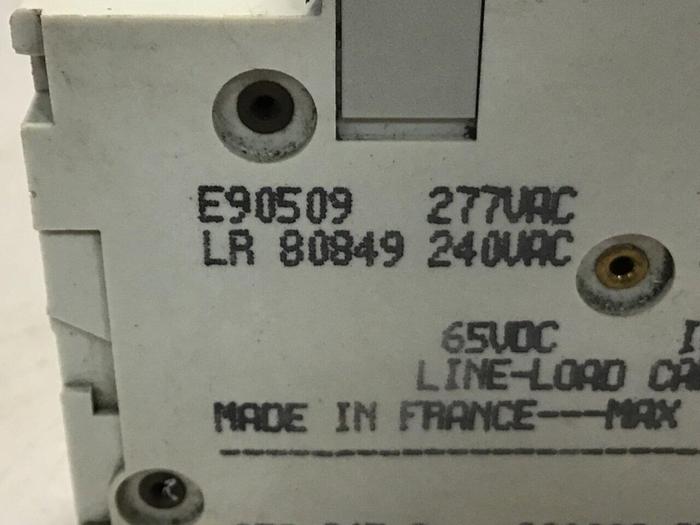 Used MERLIN GERIN 5 Amp Circuit Breaker C60N-5 #119701