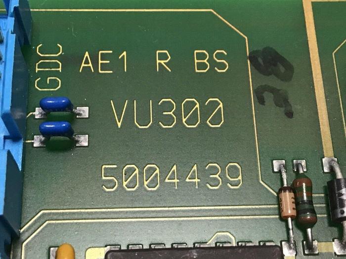 Used KRAUSS MAFFEI Circuit Board AE1RBS VU300 #114022