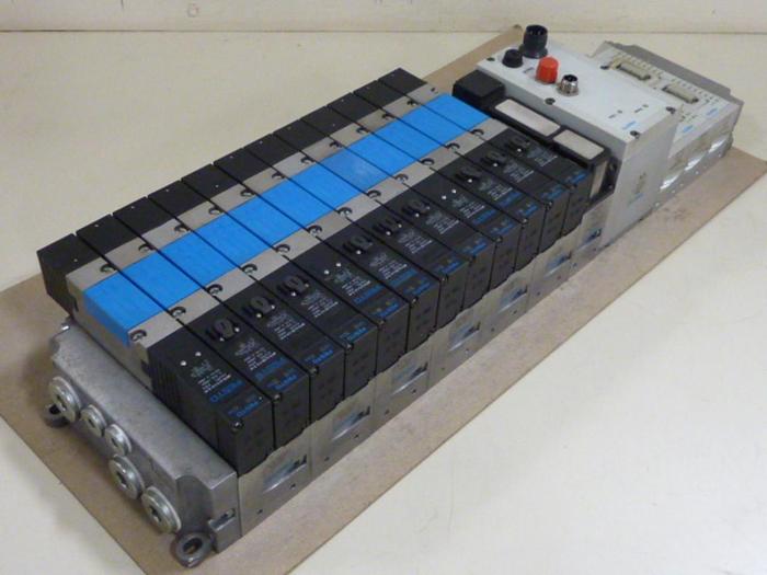 Used FESTO Control Block w/ Valves IFB8-03 #52807