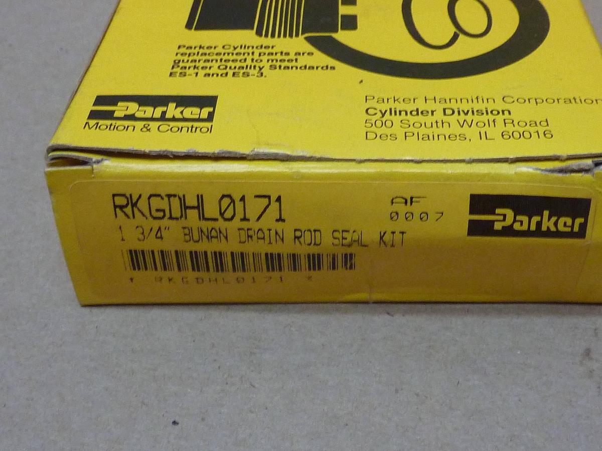 PARKER Drain Rod Seal Kit RKGDHL0171 #3736