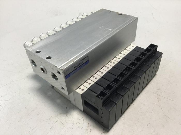 Used KOGANEI Manifold w/ Valves F10M10AJ #120940