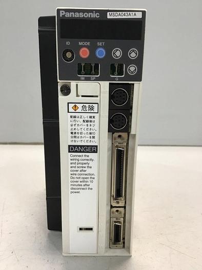 Used PANASONIC AC Servo Driver MSDA043A1A #118333