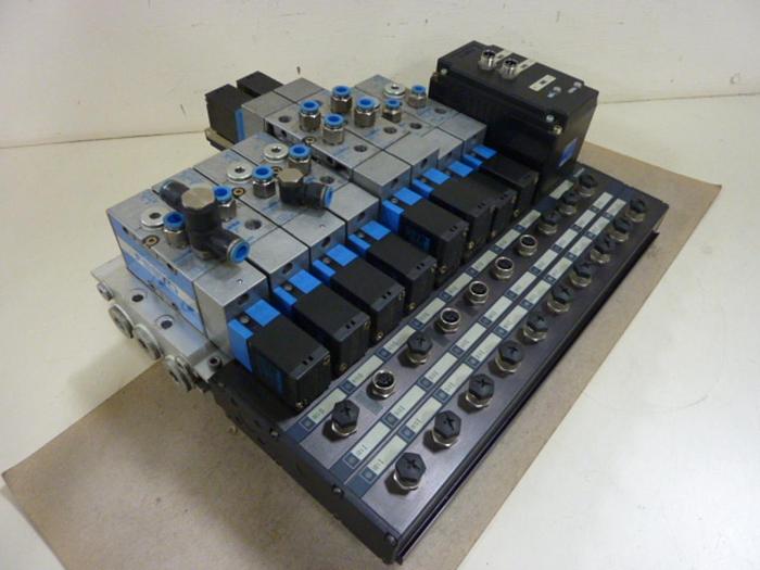 Used FESTO Control Block / Valve Terminal IFB8-02 #52832