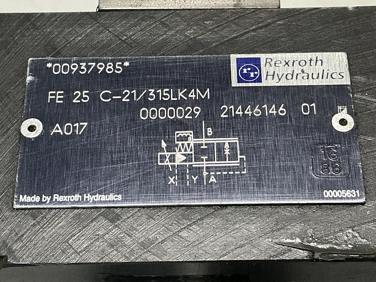 Used REXROTH FE 25 C-21/315LK4M