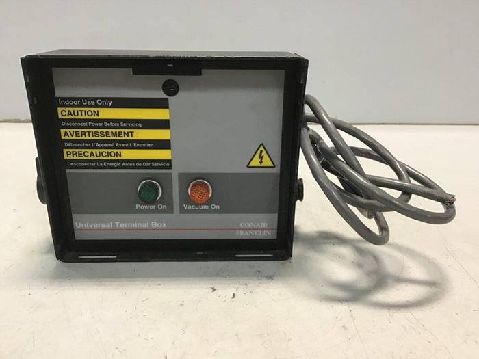 Used CONAIR Universal Terminal Box 107-521-01 #137898