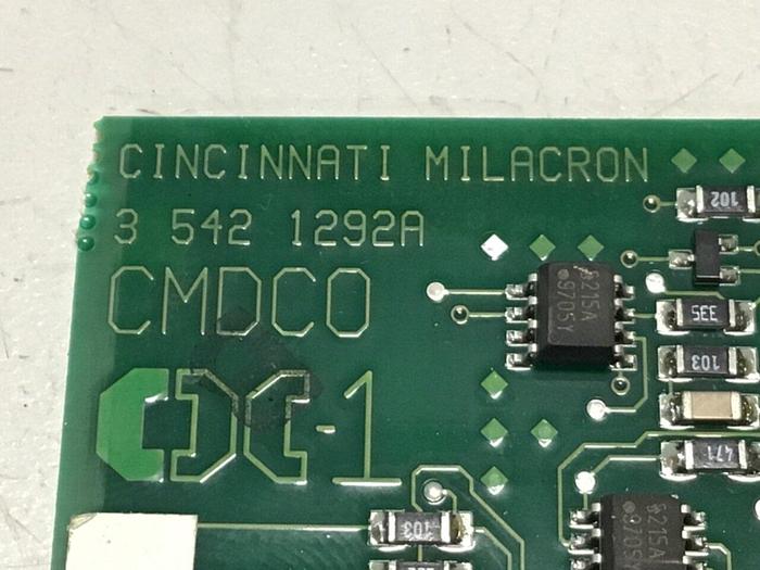 Used CINCINNATI MILACRON Circuit Board 3-542-1292A / BRACKET Used